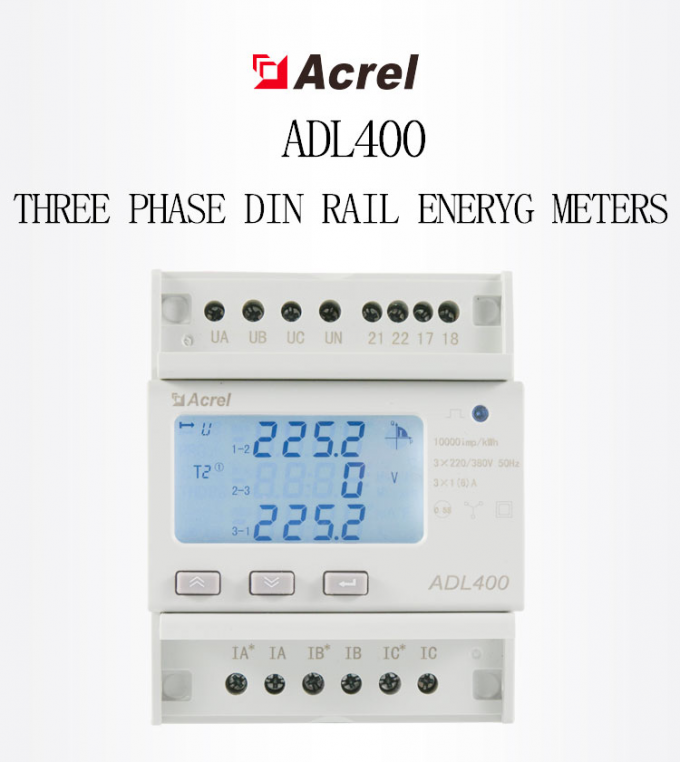 Acrel ADL400 Three Phase Din Rail Multi-function Energy Meter High ...