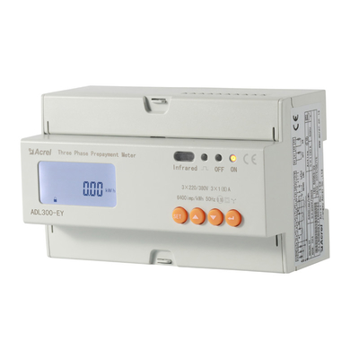 Acrel DTSY1352-NK Series Prepayment Meter Din Rail Dual Source Prepaid Energy Meter Tariff Kwh Meters Remote Monitoring