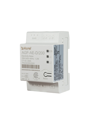 Acrel AGF-AE-D/200 ANSI/NFPA 70 Wiring Method For New Energy Connected Directly To The Inverter Din Rail With RS485