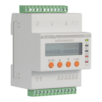 Acrel AIM-D100-TH DC Insulation Monitoring Device For EV Charger Measuring 0-1000VDC