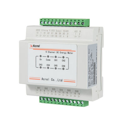 Acrel AMC16-DETT 6 Channel Dc Energy Meter For 5G Tower Base Stations