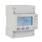 KWh Class 0.5 Three Phase Din Rail Energy Meter ADL400