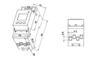 Acrel DDSD1352-CT Single Phase Digital Energy Meter for Solis inverter