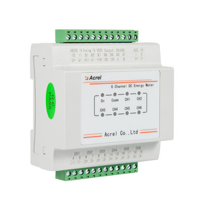 Acrel AMC16-DETT 6 Channel Dc Energy Meter For 5G Tower Base Stations