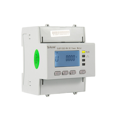 Acrel DJSF1352-Rn Low-Power Consumption DC Electrical Meter of din railway
