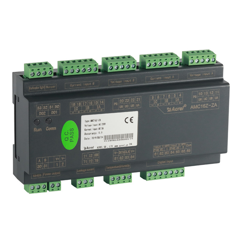 Acrel Multi Channel AC Monitor Energy Meter Three Phase DIN Rail 35 Mm