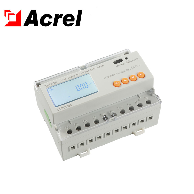 Acrel ADL3000-E 3 Phase UL Din Rail Multifunction Energy Meter With Multi Tariff For Solar/pv System
