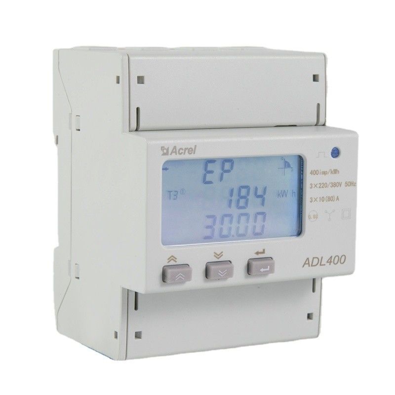 Acrel LCD Display Digital 3 Phase Bidirectional Energy Meter For 180kw Charging Pile