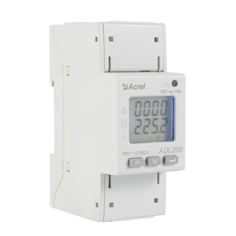 Digital single phase LCD din rail energy meter with /dual tariff energy meter
