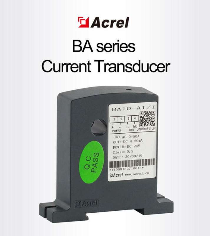 Active ac residual leakage current sensor with 0-100mA-1000mA input 4-20mA output