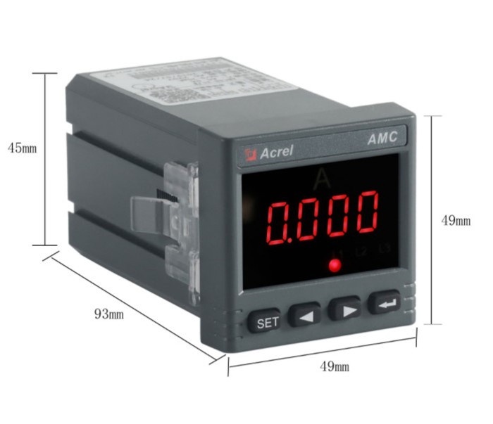Acrel RS485 AC Panel Meter Single Phase Digital 48x48